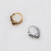 GOTHIC VINTAGE TRIBAL DEATH SKULL 316L SURGICAL STEEL EARRING GOTHIC VINTAGE TRIBAL DEATH SKULL 316L SURGICAL STEEL EARRING